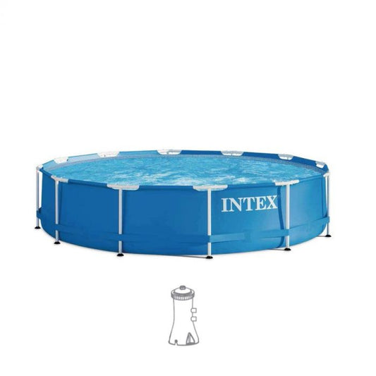 Piscina Elevada Intex Metal Frame 366 x 76 cm