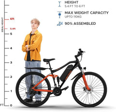 EMotorad EMX+ – Bicicleta Eléctrica Off-Road para Adultos