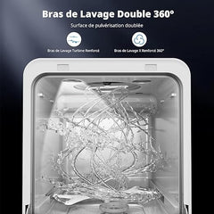 Mini Lavavajillas de Sobremesa AIRMSEN 4 Cubiertos