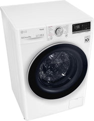LG F4WV509S1E 9 kg AI DD™ – Lavadora Inteligente Inverter con Vapor Higienizante, WiFi y TurboWash