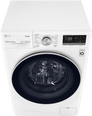 LG F4WV509S1E 9 kg AI DD™ – Lavadora Inteligente Inverter con Vapor Higienizante, WiFi y TurboWash