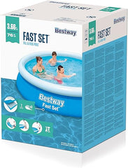 Piscina Autoportante Bestway Fast Set Redonda 366 x 76 cm