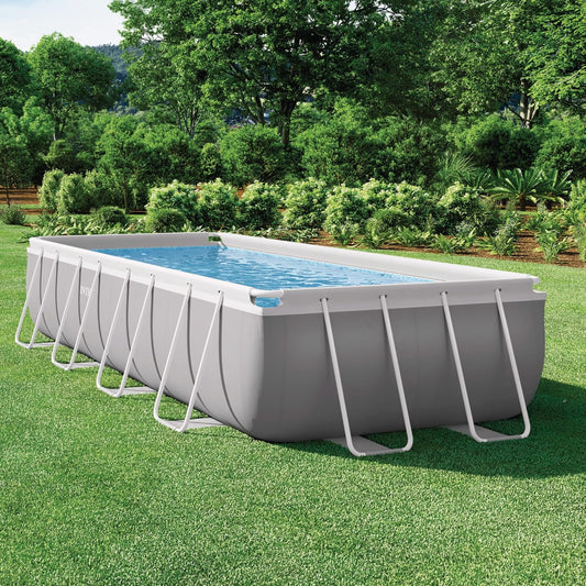 Piscina Tubular Rectangular Intex Prism Frame 4,88 x 2,44 x 1,07 m